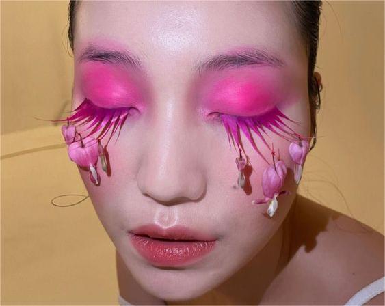 decorative lace eyelash