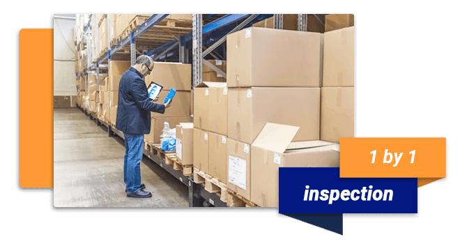 Inspección de calidad uno a uno